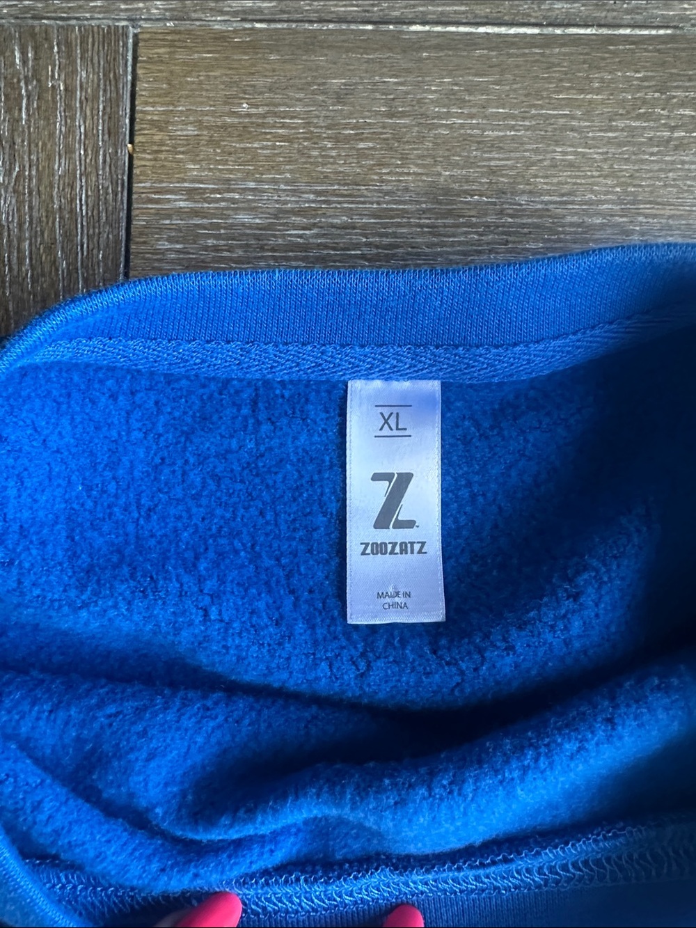 SDSU Jackrabbits Blue & White Colorblock Crewneck Sweater - Picture 2 of 3